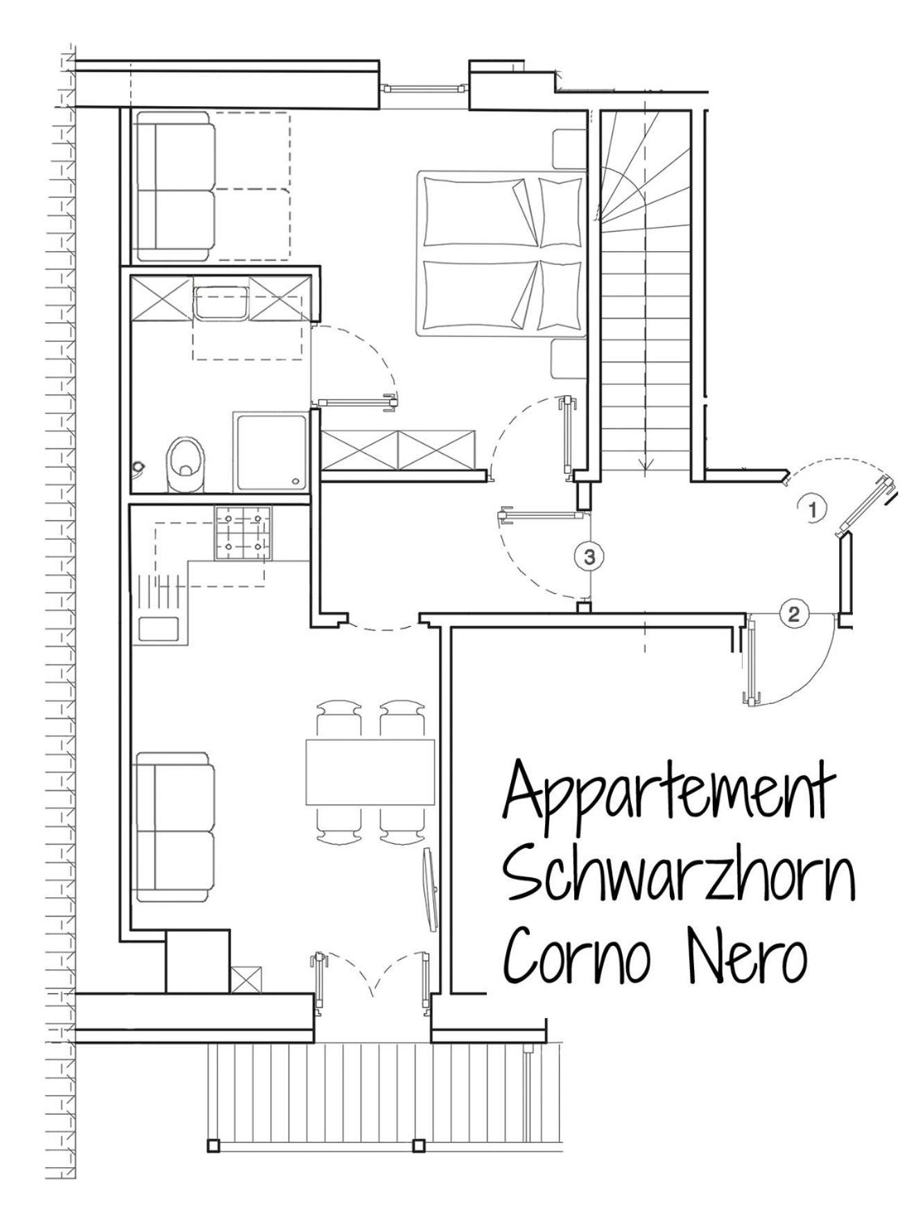 Ebner Appartements 알디노 외부 사진